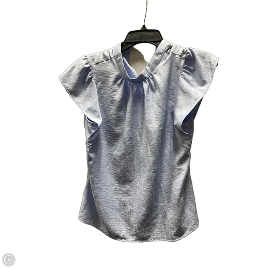 Top Short Sleeve By Nine West In Blue, Size: S