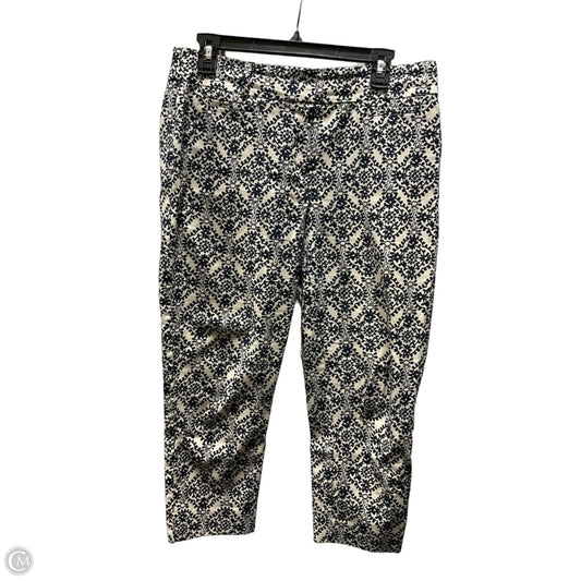 Pants Other By Loft In Blue & White, Size: 4p