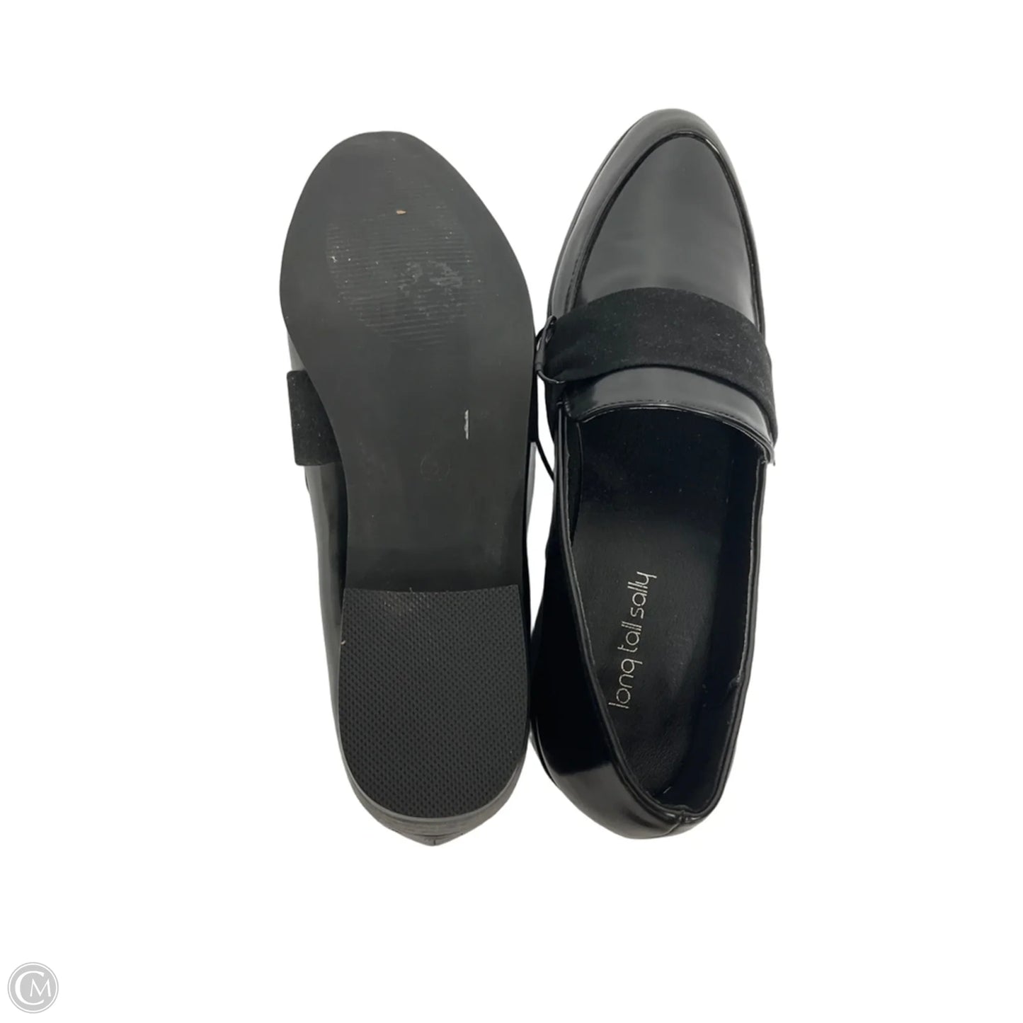 Shoes Flats By Long Tall Sally In Black, Size: 10