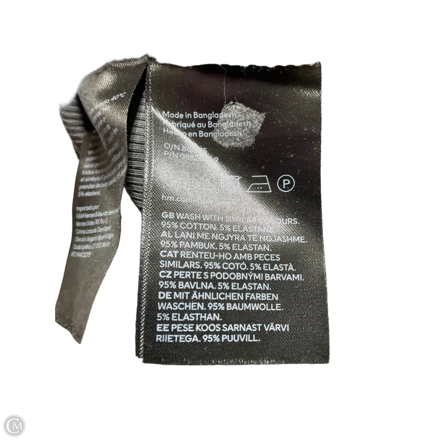 Tank Top By H&m In Grey, Size: M
