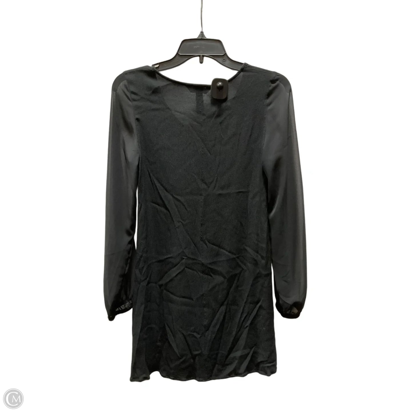 Dress Casual Midi By Express In Black, Size: Xs