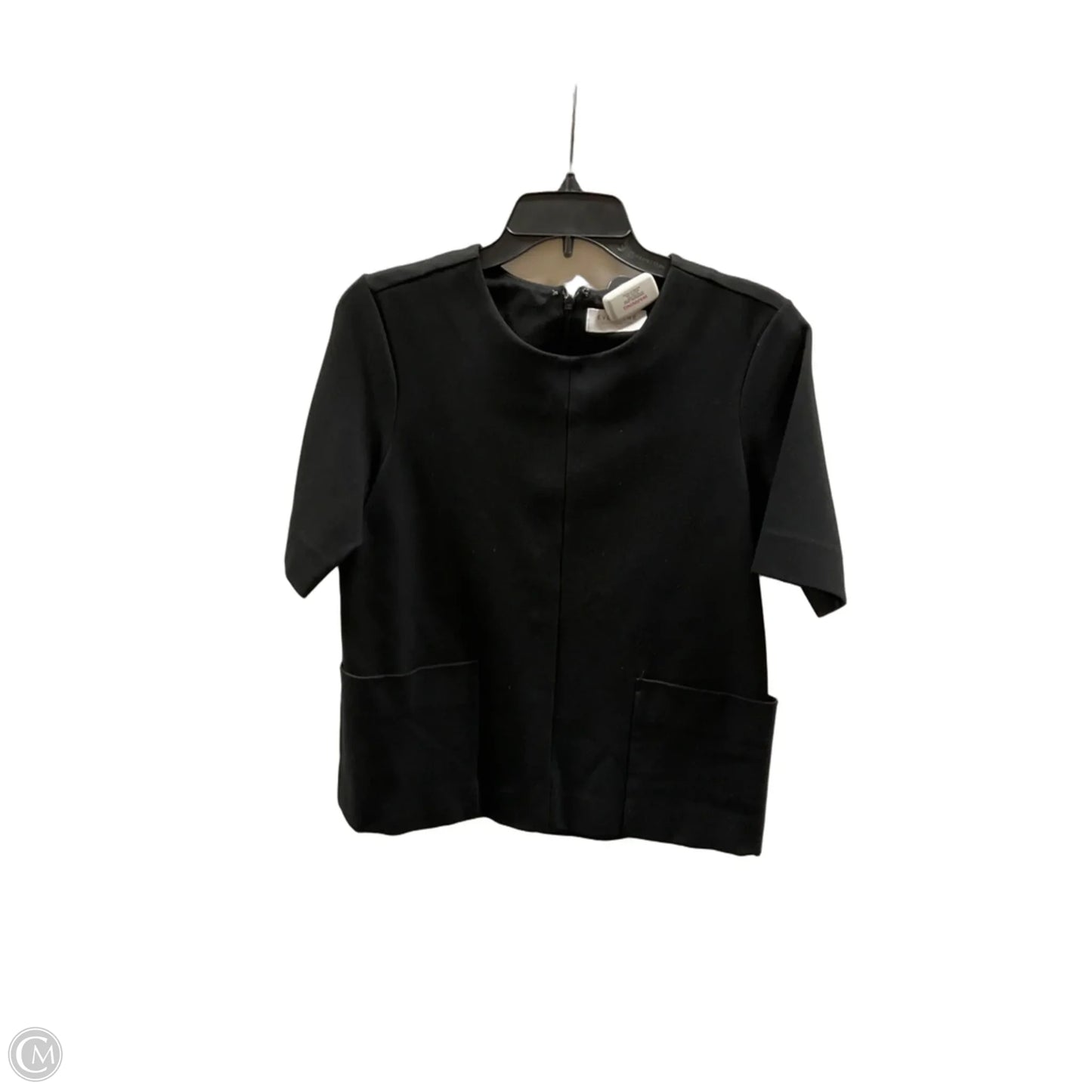 Top Short Sleeve By Everlane In Black, Size: M