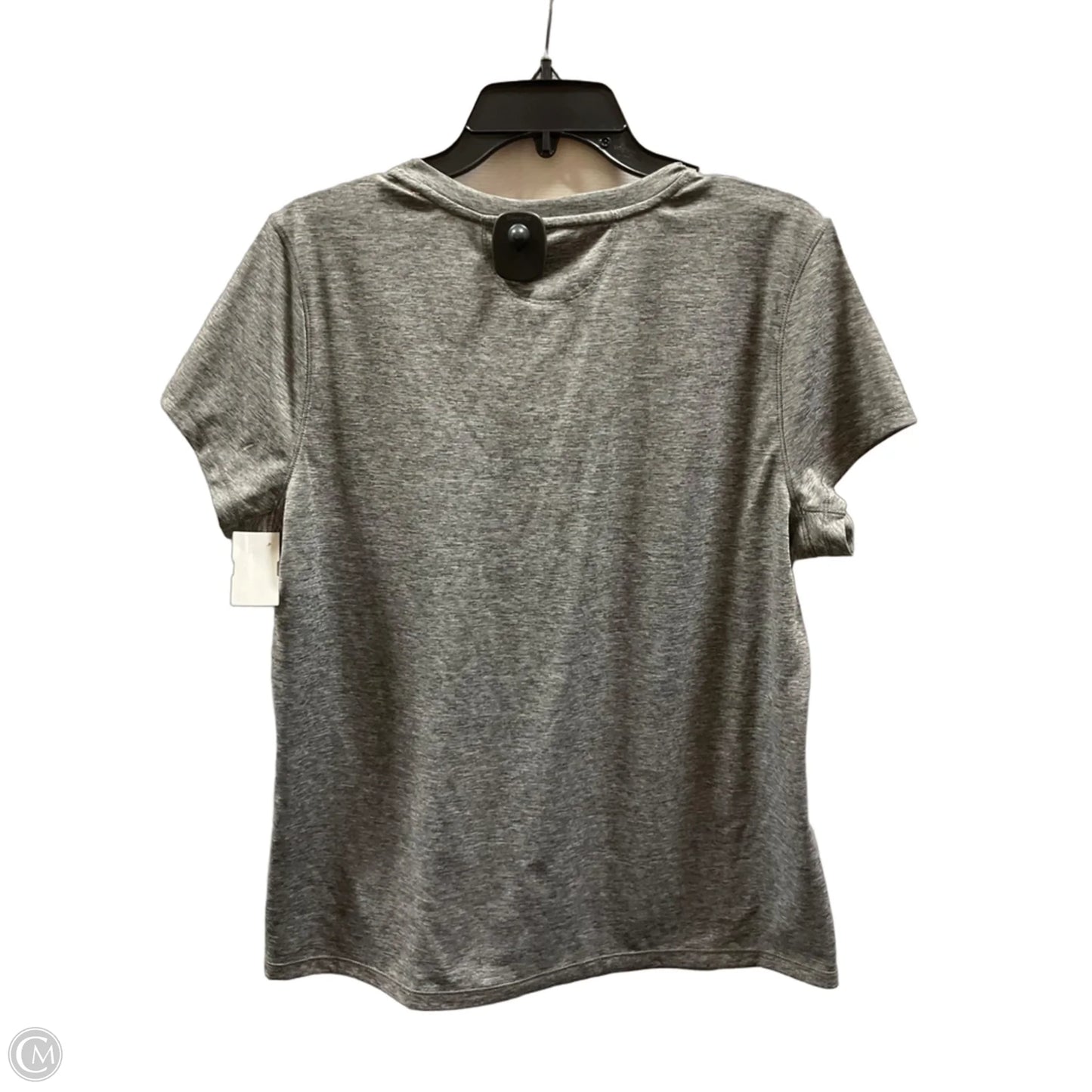 Athletic Top Short Sleeve By Mta Pro In Grey, Size: Xl