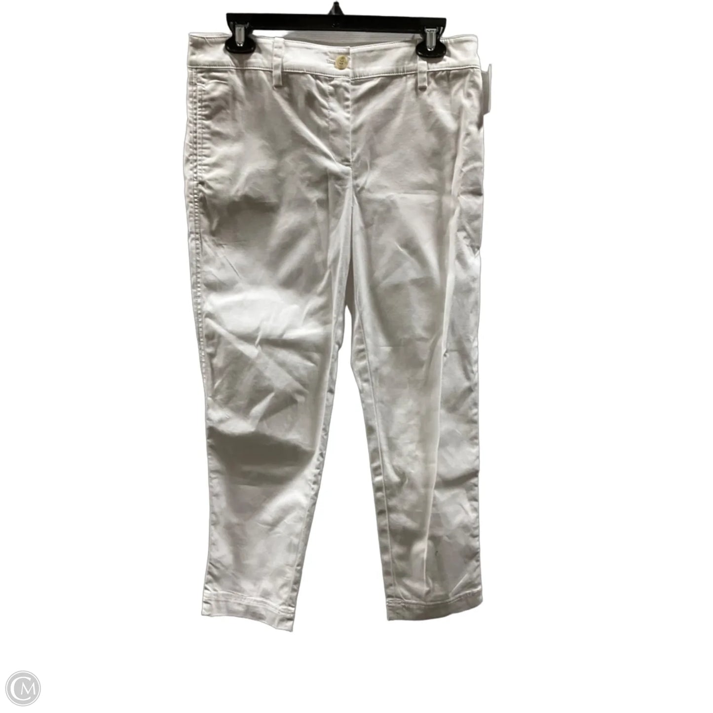 Pants Cropped By Talbots In White, Size: 4
