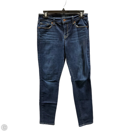 Jeans Skinny By Lucky Brand In Blue, Size: 6