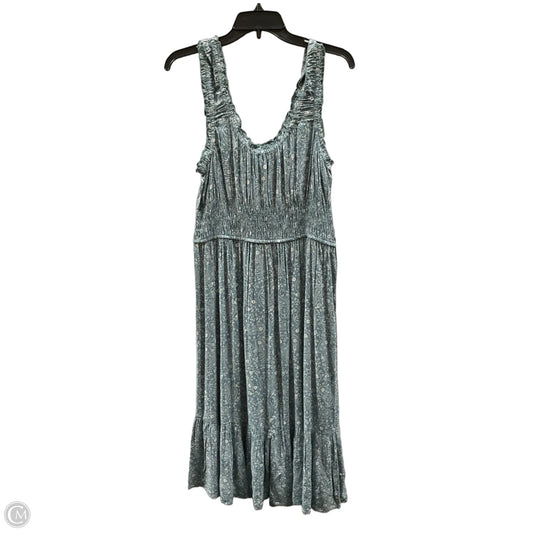Dress Casual Midi By Patrons Of Peace In Paisley Print, Size: Xl