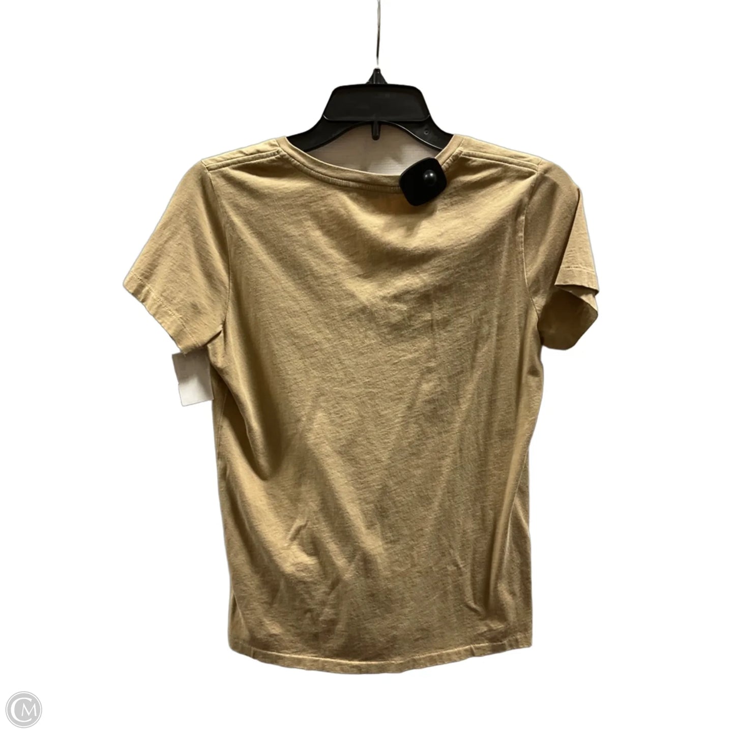 Top Short Sleeve Basic By Polo Ralph Lauren In Tan, Size: M