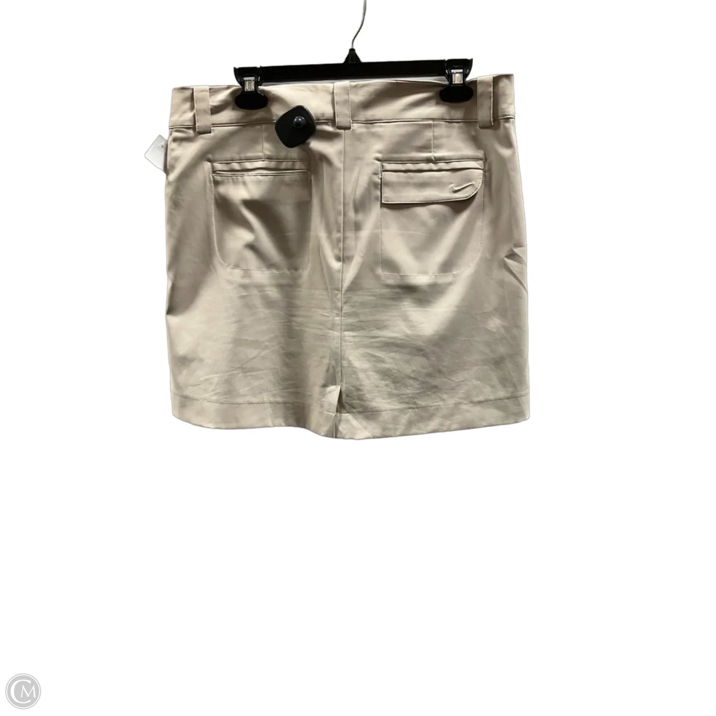 Athletic Skort By Nike In Tan, Size: 10