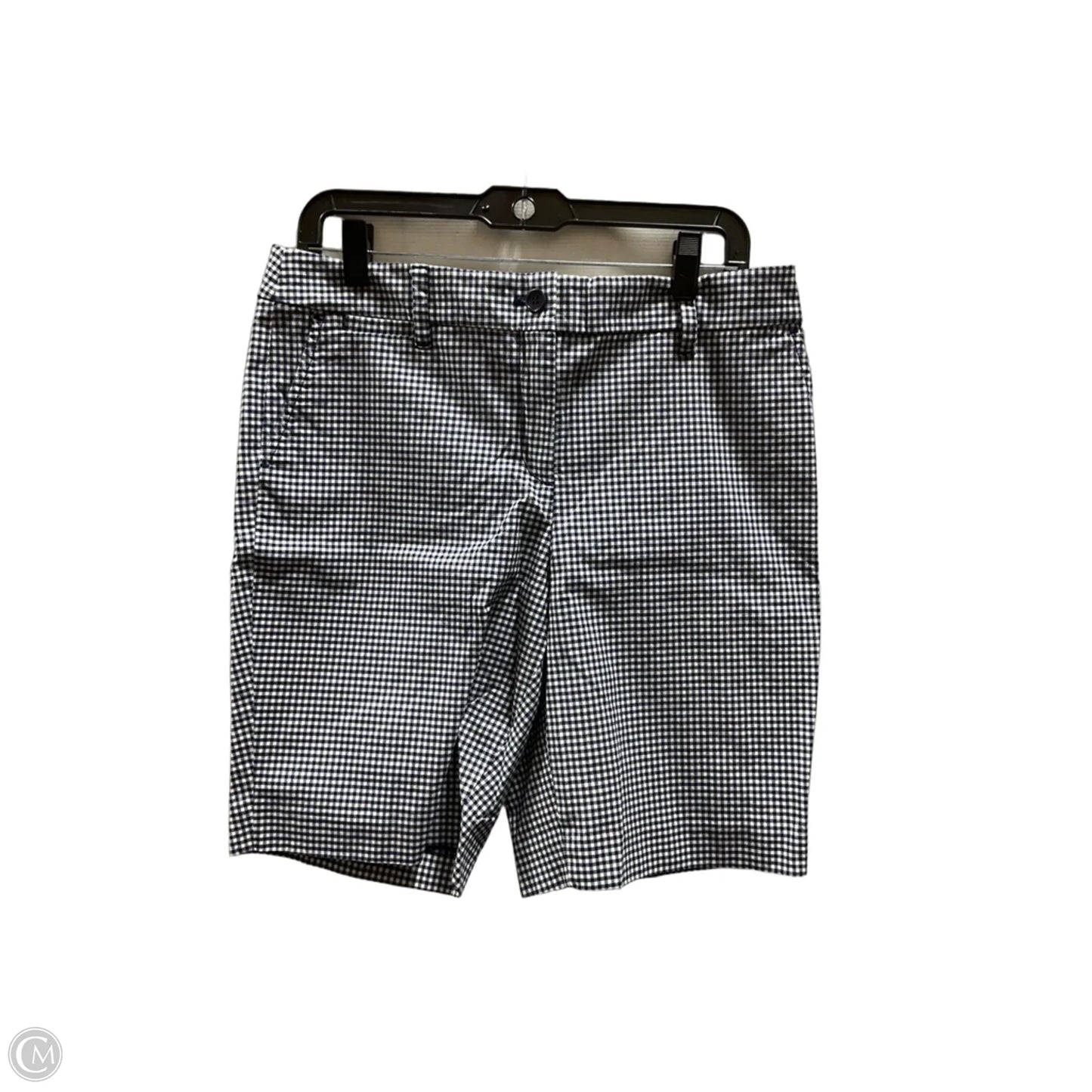 Shorts By Talbots In Checkered Pattern, Size: 10p