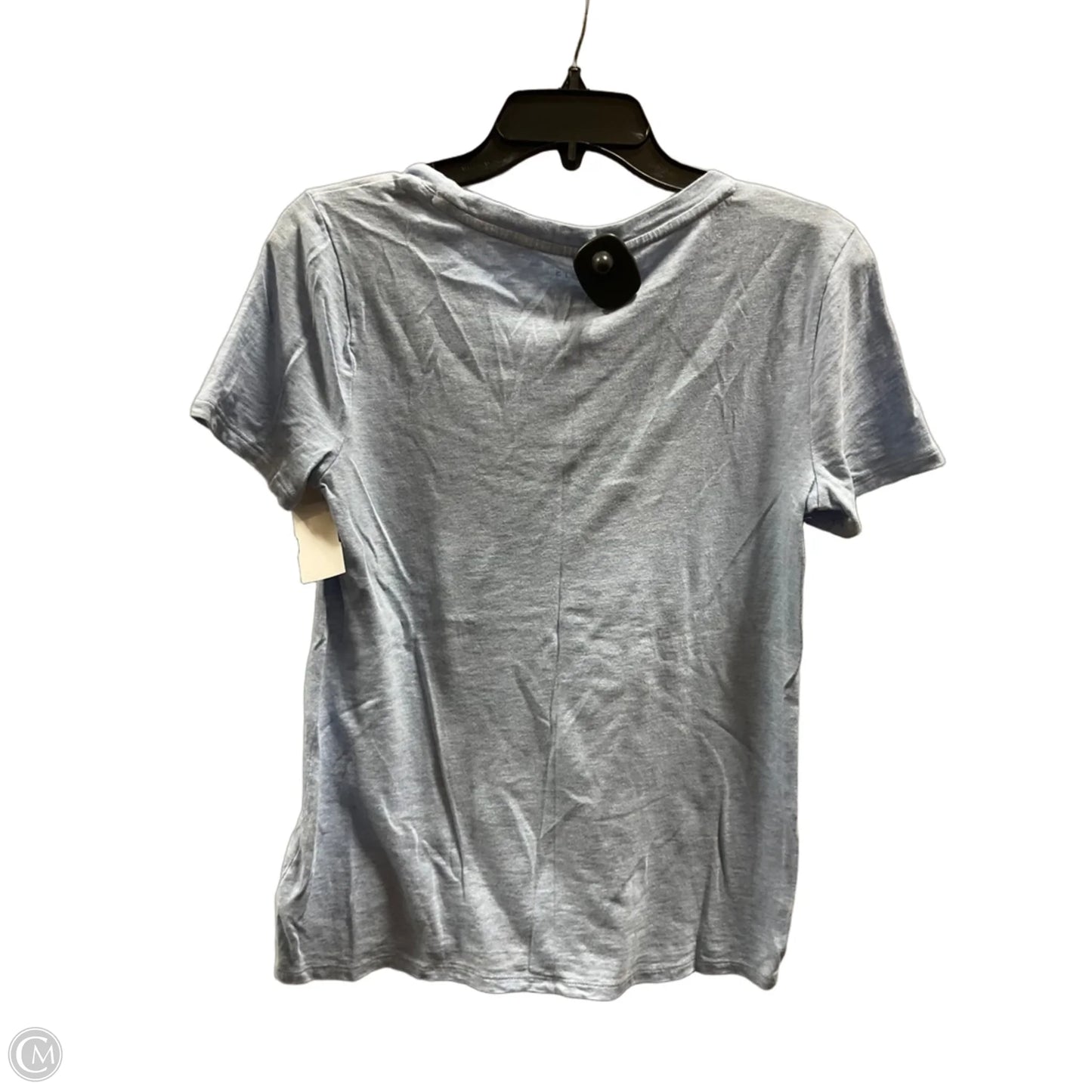 Top Short Sleeve Basic By Talbots In Blue, Size: S