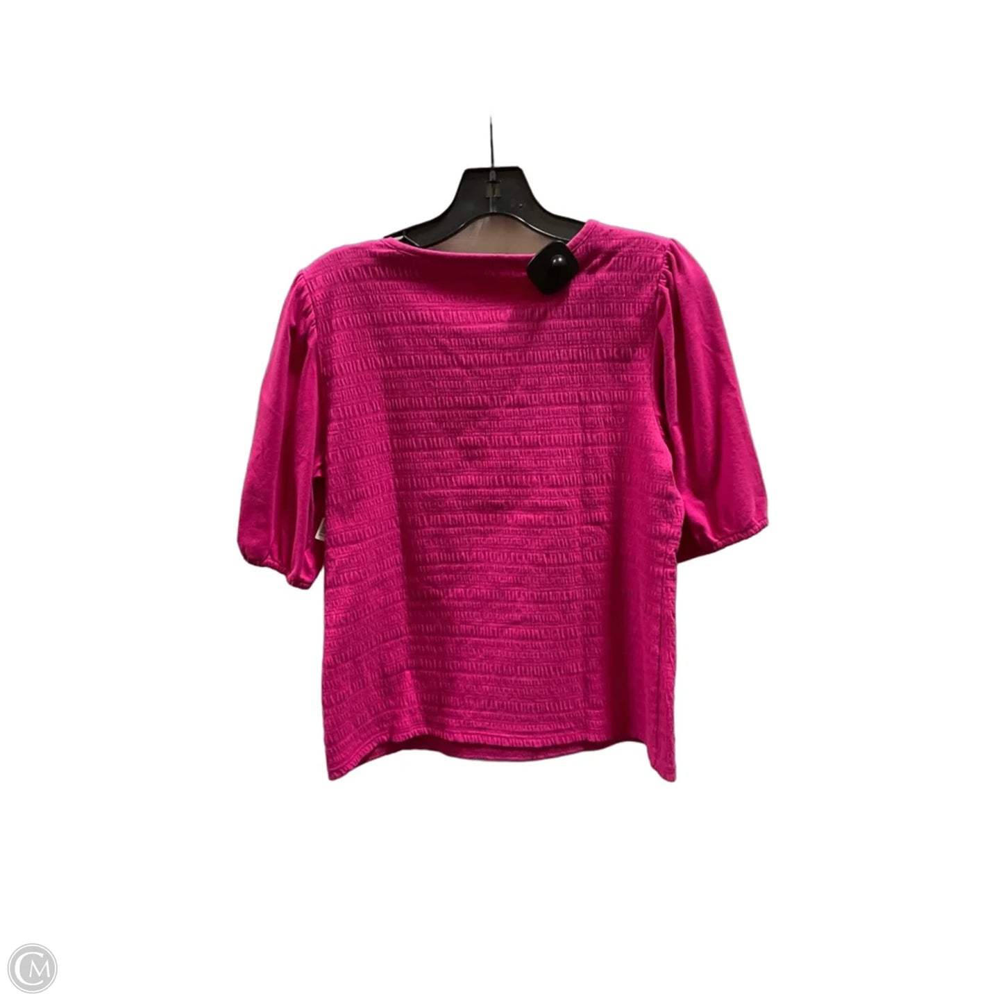 Top Short Sleeve By Talbots In Pink, Size: Mp