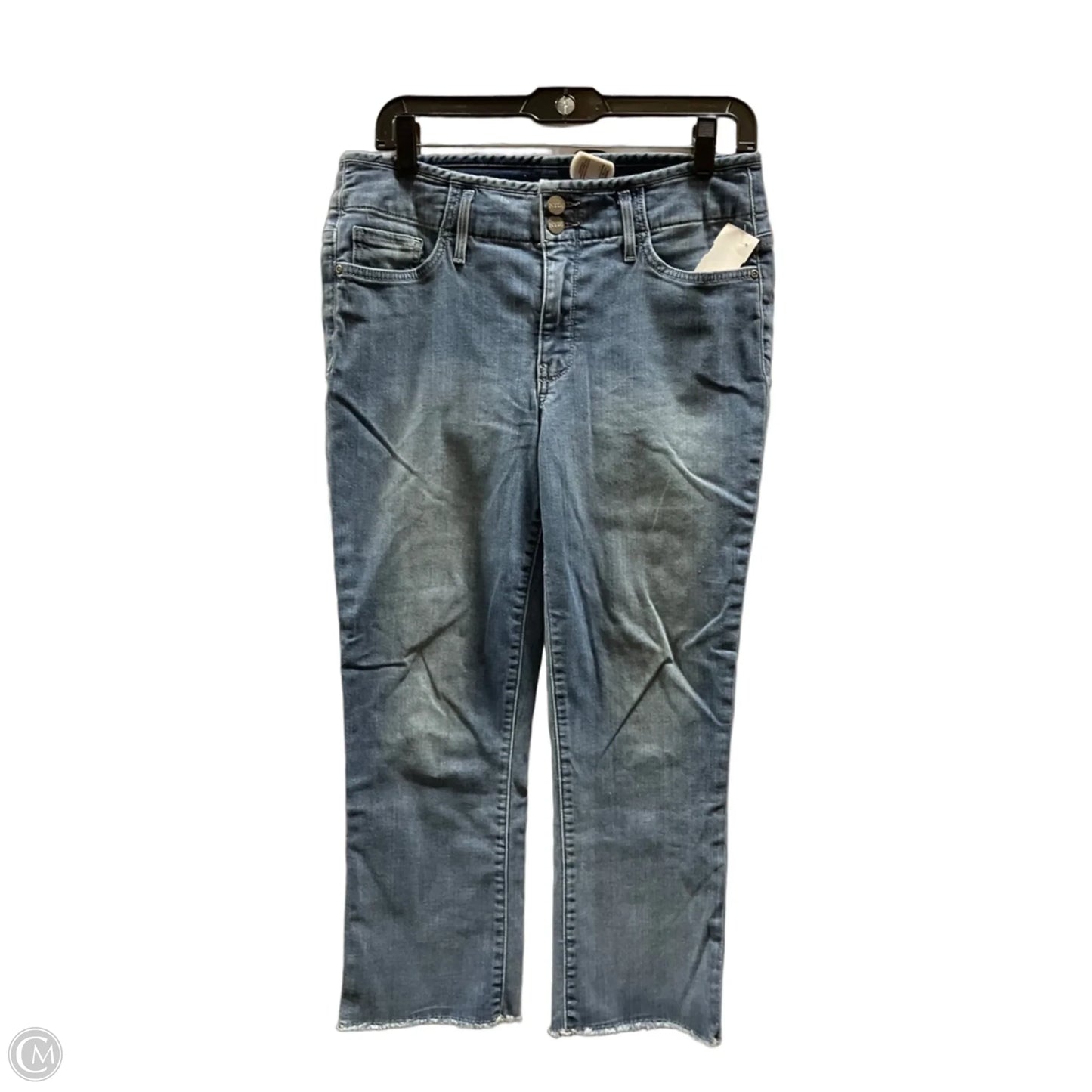 Jeans Straight By Not Your Daughters Jeans In Blue Denim, Size: 8