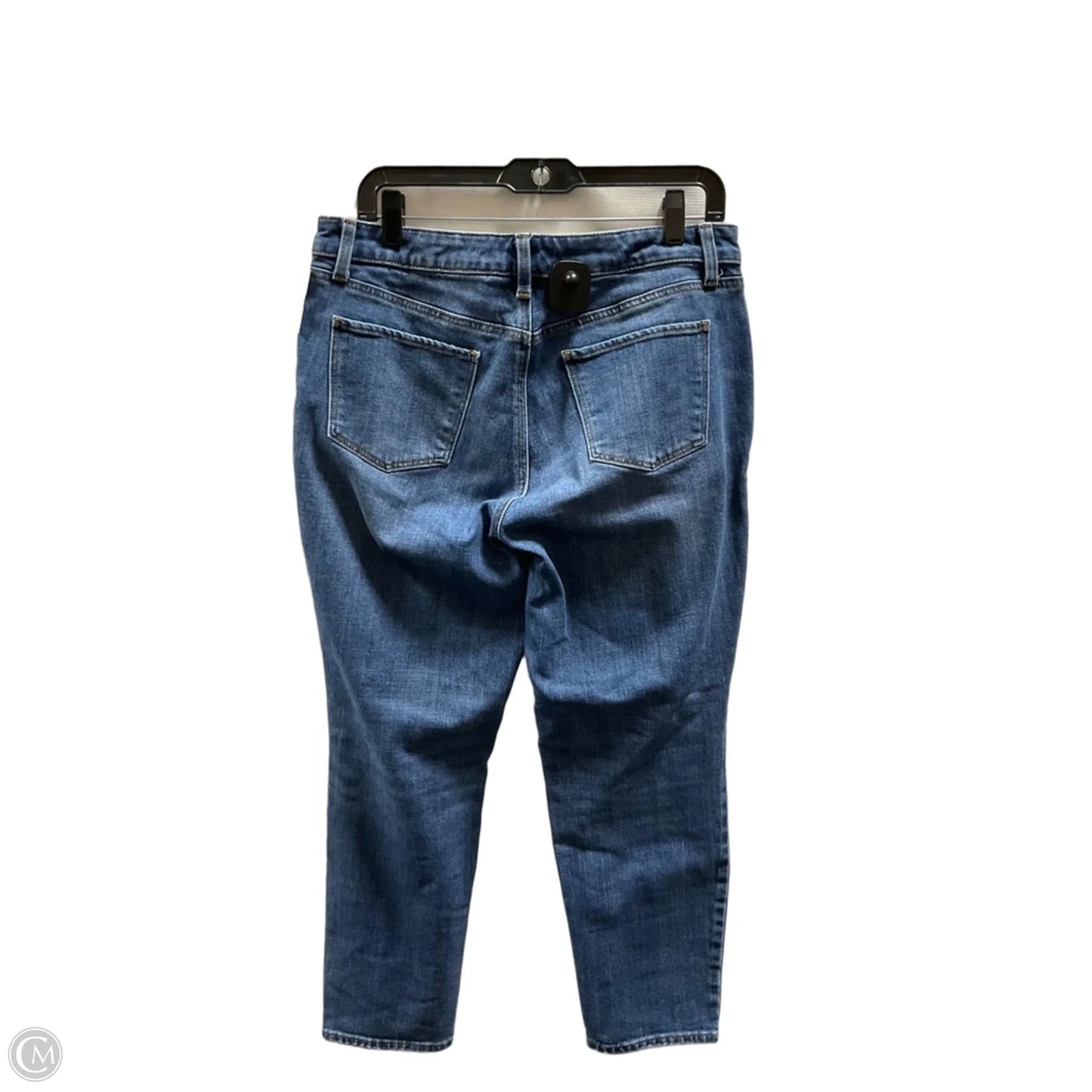 Jeans Straight By Talbots In Blue Denim, Size: 10p