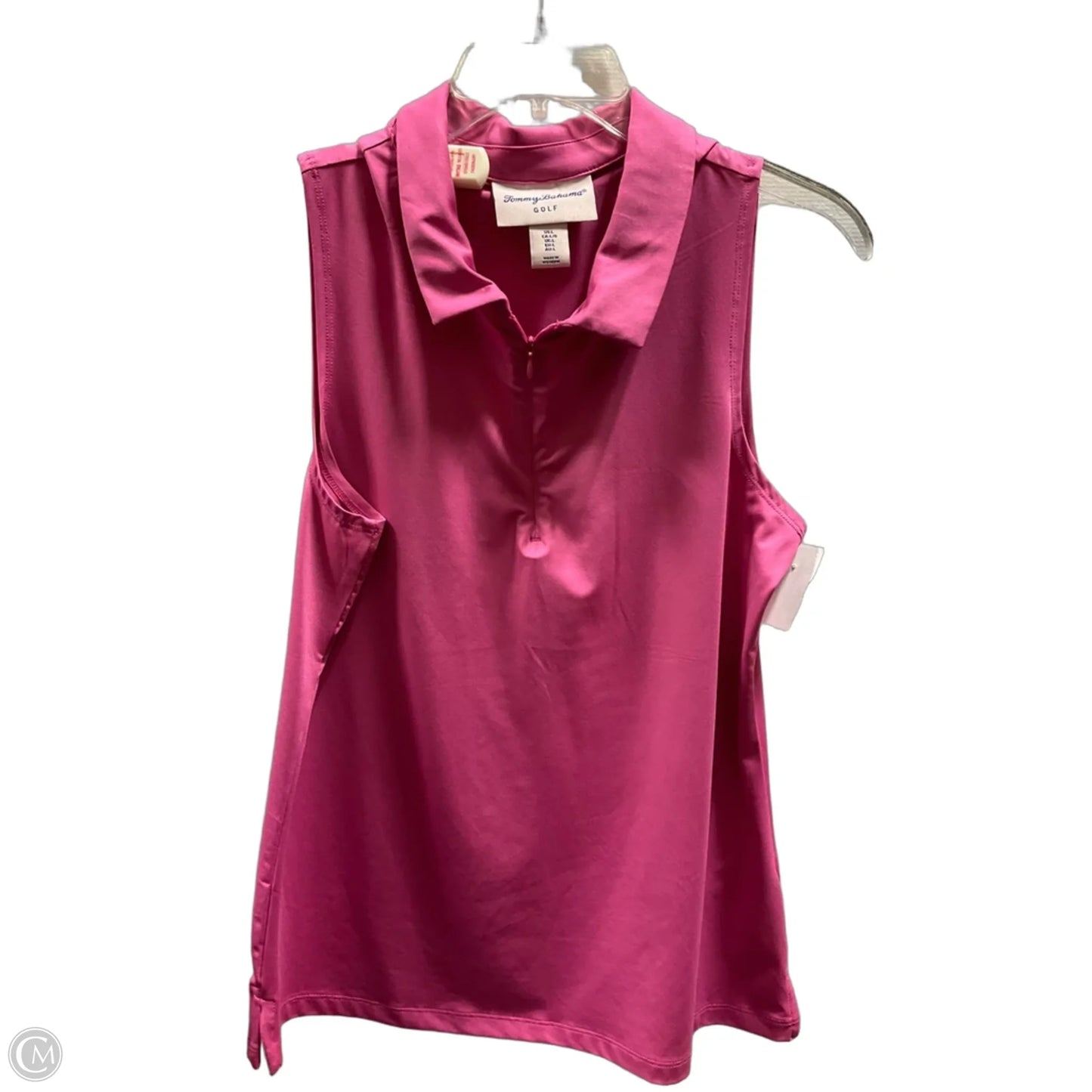 Athletic Tank Top By Tommy Bahama In Pink, Size: L