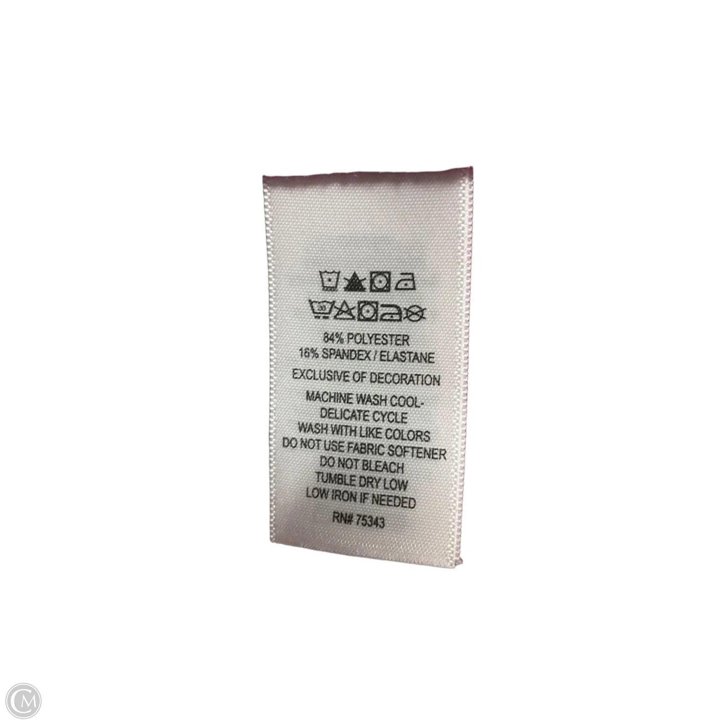 Athletic Tank Top By Tommy Bahama In Pink, Size: L