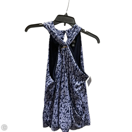 Top Sleeveless By Inc In Blue, Size: M