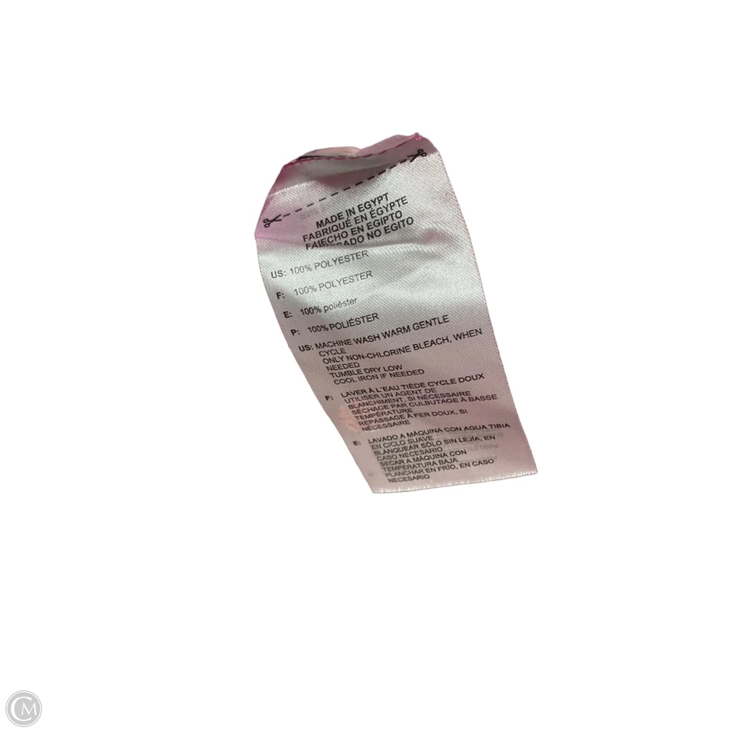 Athletic Tank Top By Adidas In Pink, Size: L