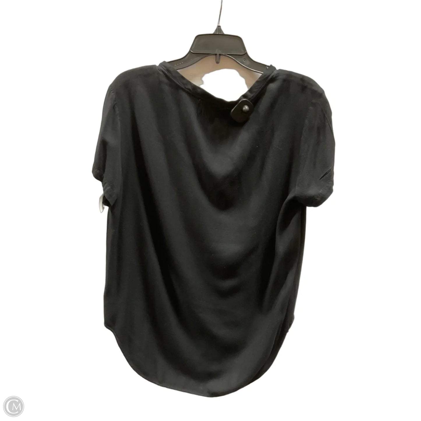 Top Short Sleeve Basic By Cloth & Stone In Black, Size: L