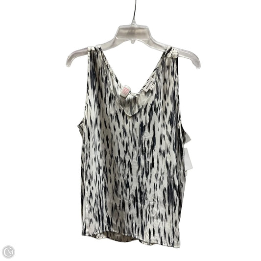 Top Sleeveless By Nordstrom In Black & White, Size: M