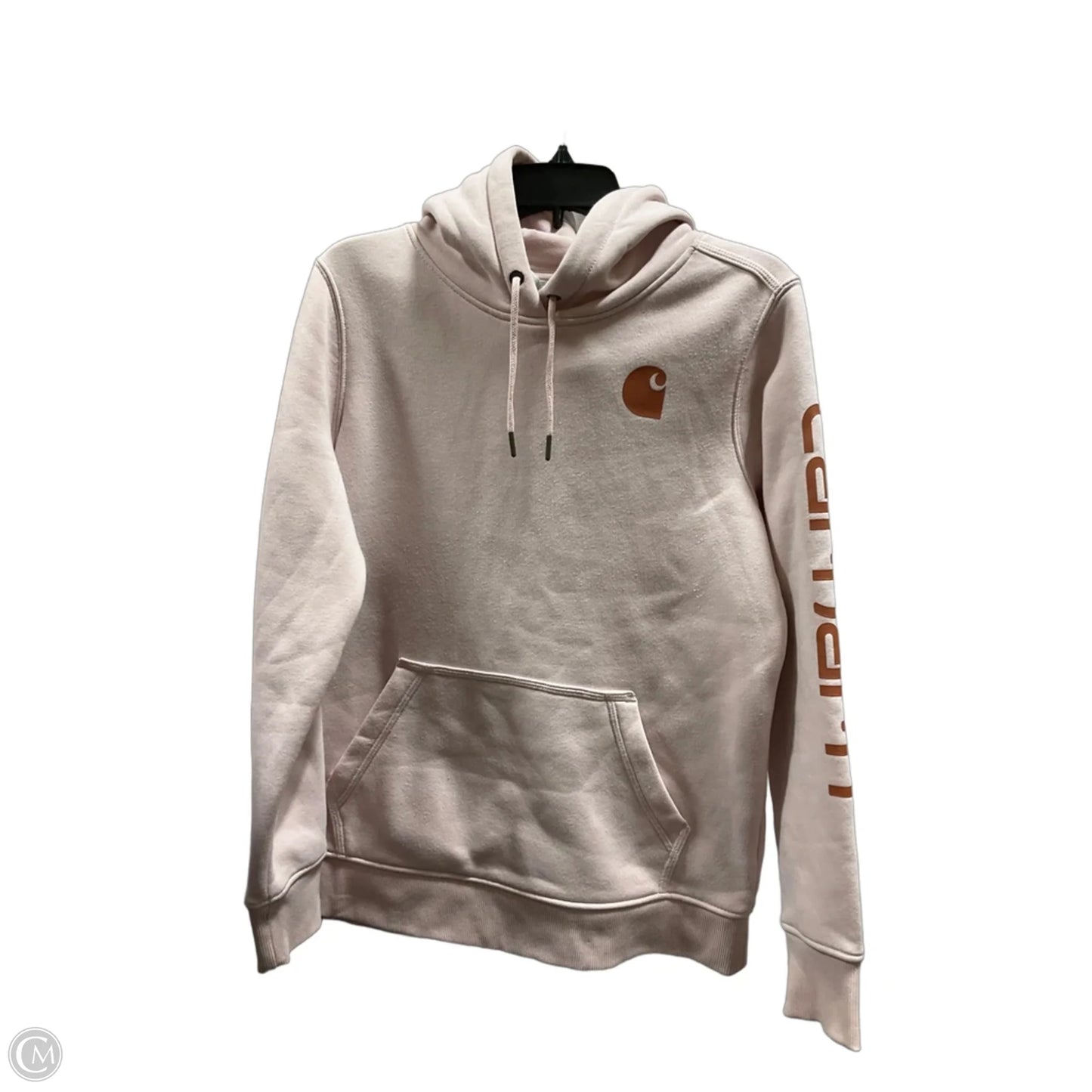Sweatshirt Hoodie By Carhartt In Pink, Size: M
