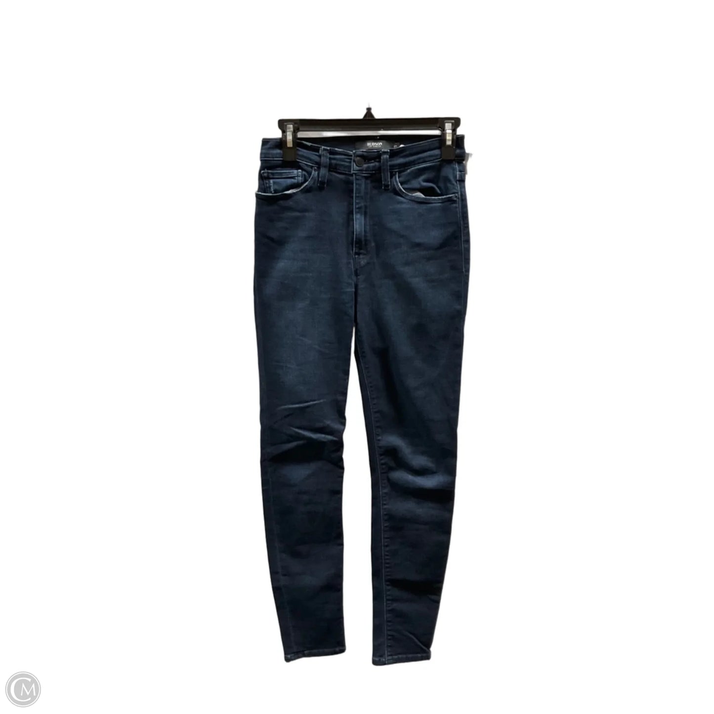 Jeans Skinny By Hudson In Blue Denim, Size: 4