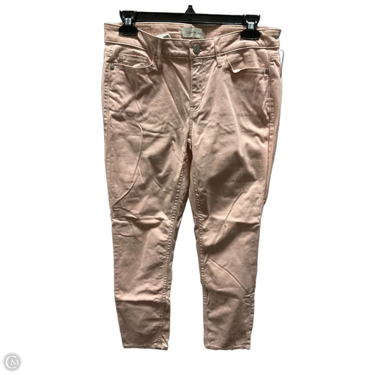 Jeans Skinny By Calvin Klein In Pink Denim, Size: 8