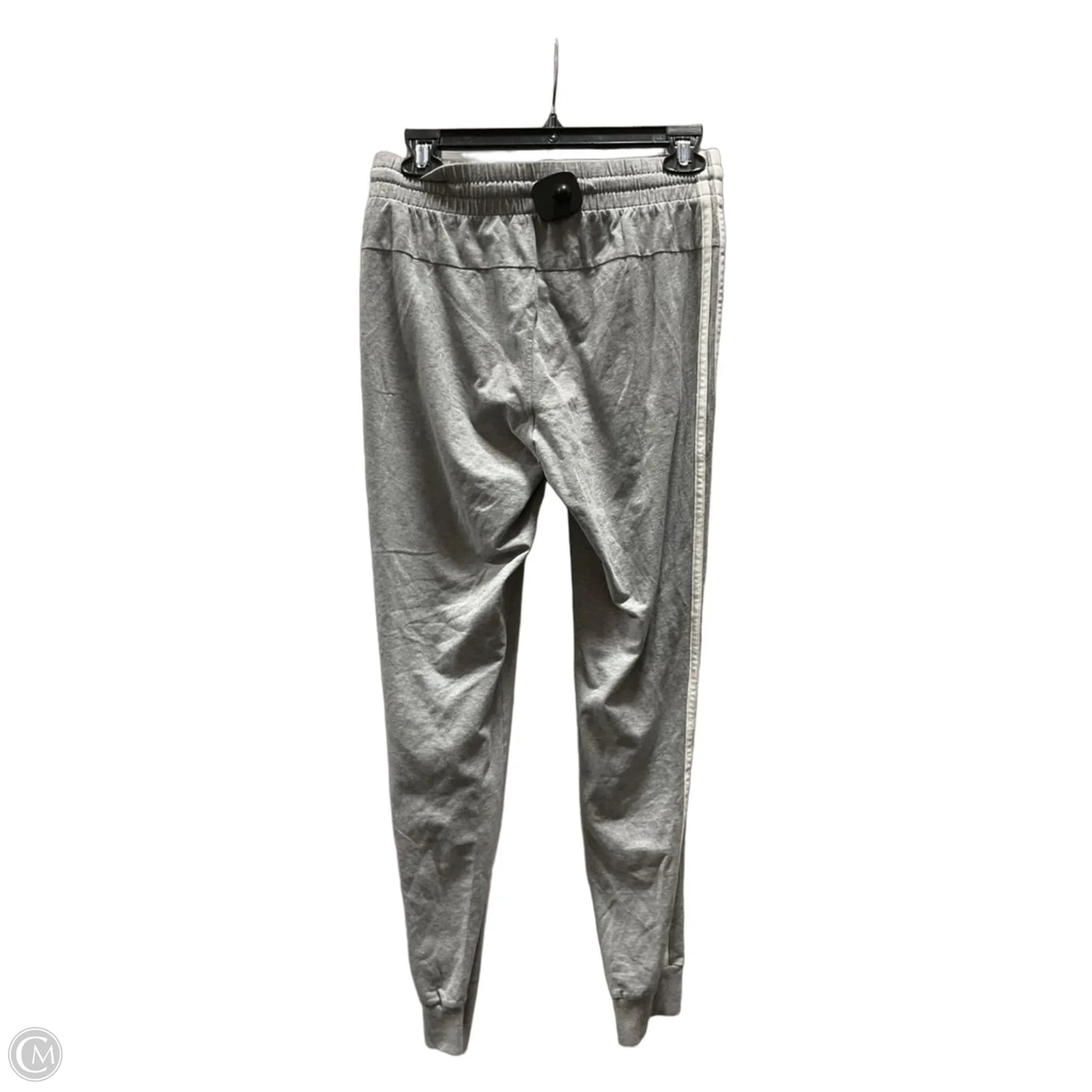 Athletic Pants By Adidas In Grey, Size: S
