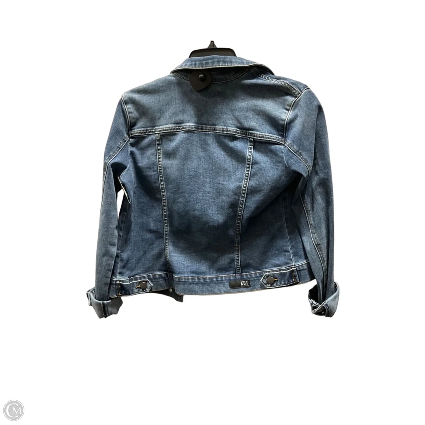 Jacket Denim By Kut In Blue Denim, Size: S