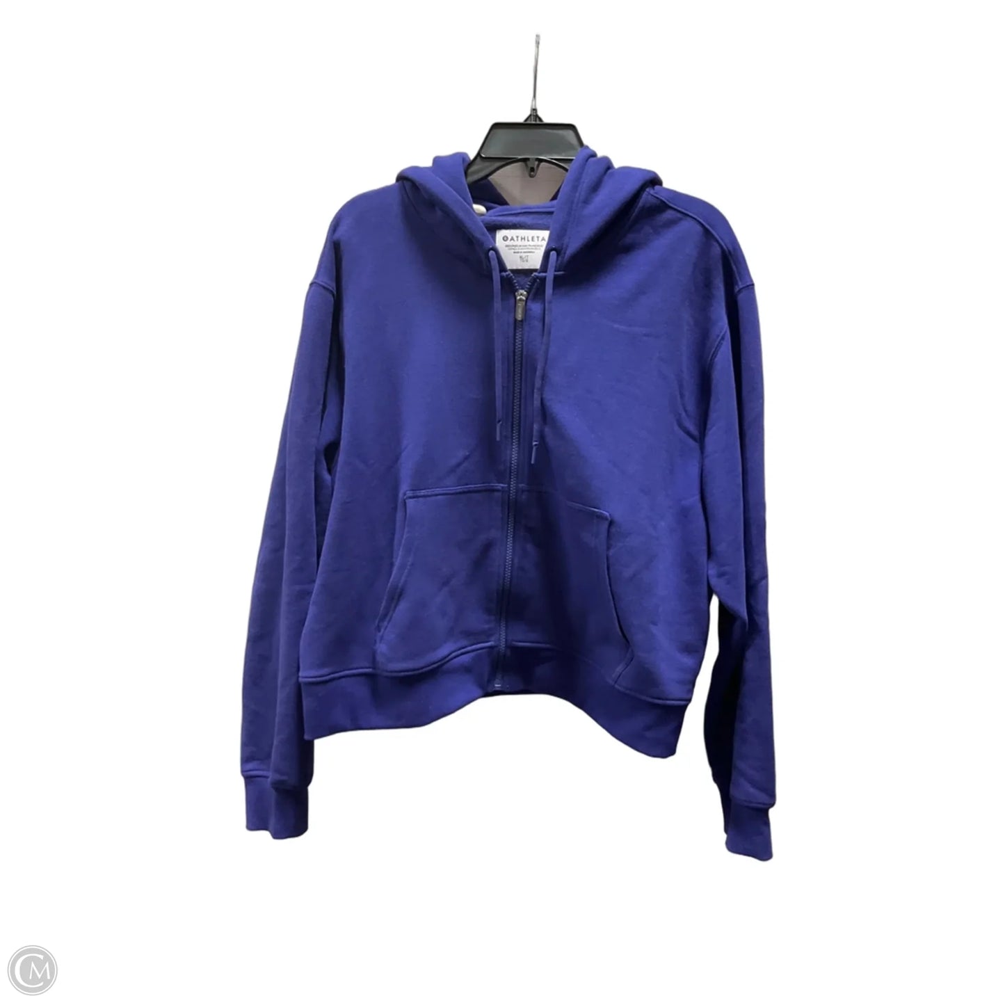 Athletic Jacket By Athleta In Purple, Size: Xl