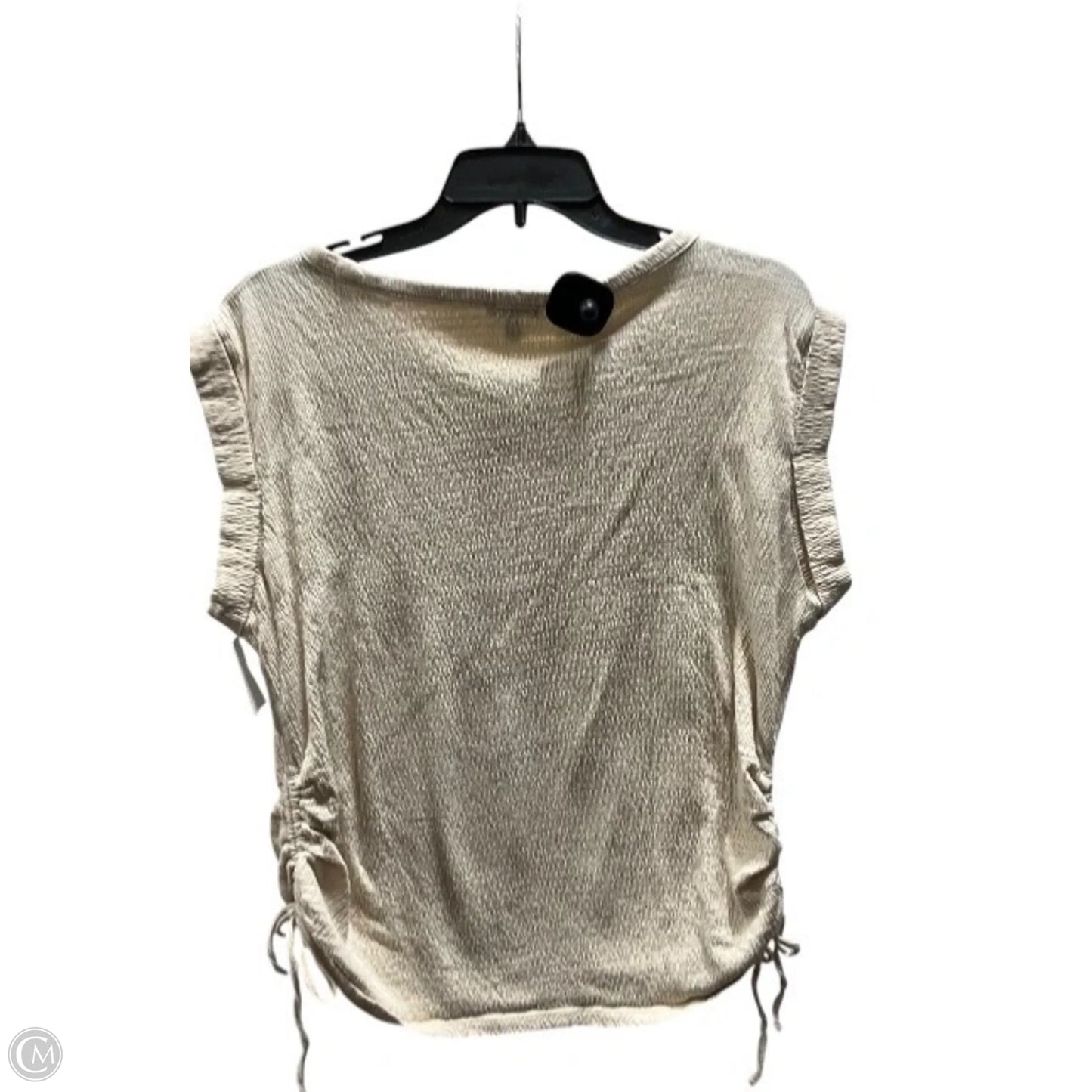 Top Sleeveless By Talbots In Cream, Size: L