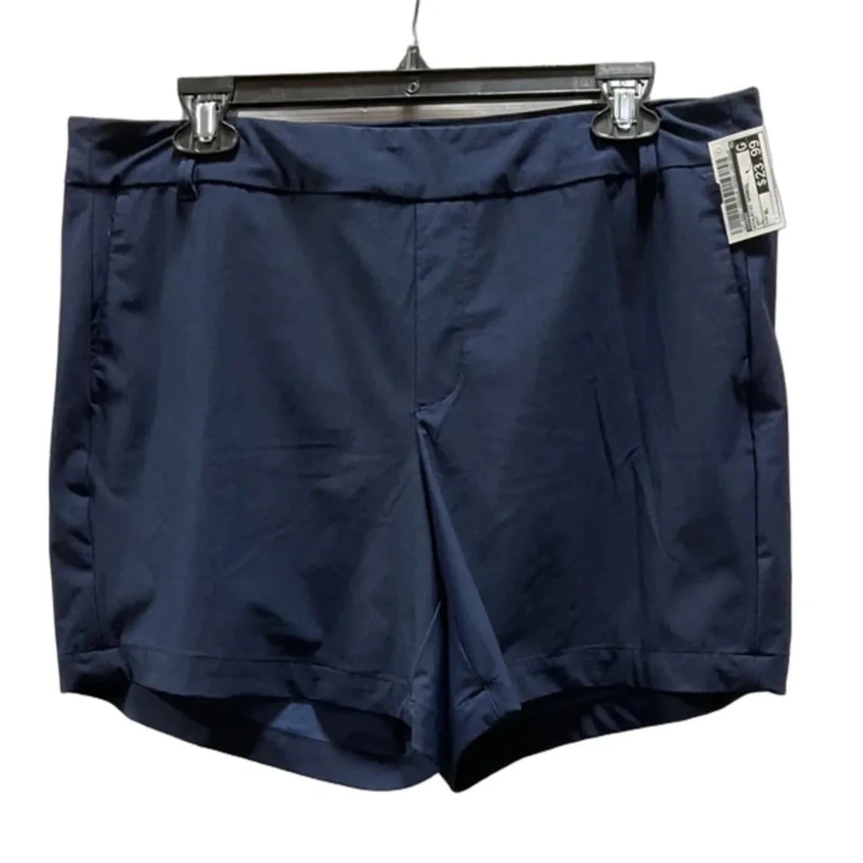 Athletic Shorts By Spanx In Navy, Size: Xl