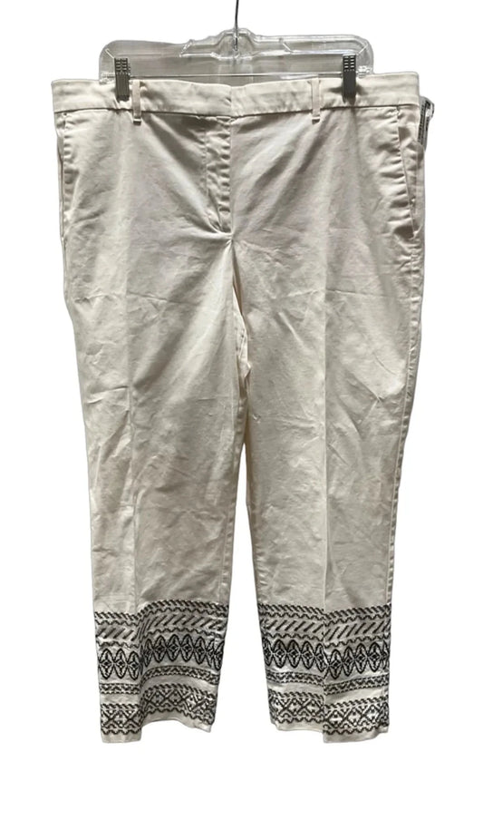 Pants Other By Ann Taylor In White, Size: 14