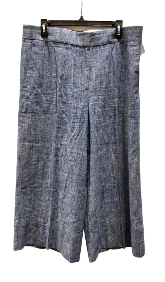 Pants Wide Leg By Ann Taylor In Blue, Size: 14