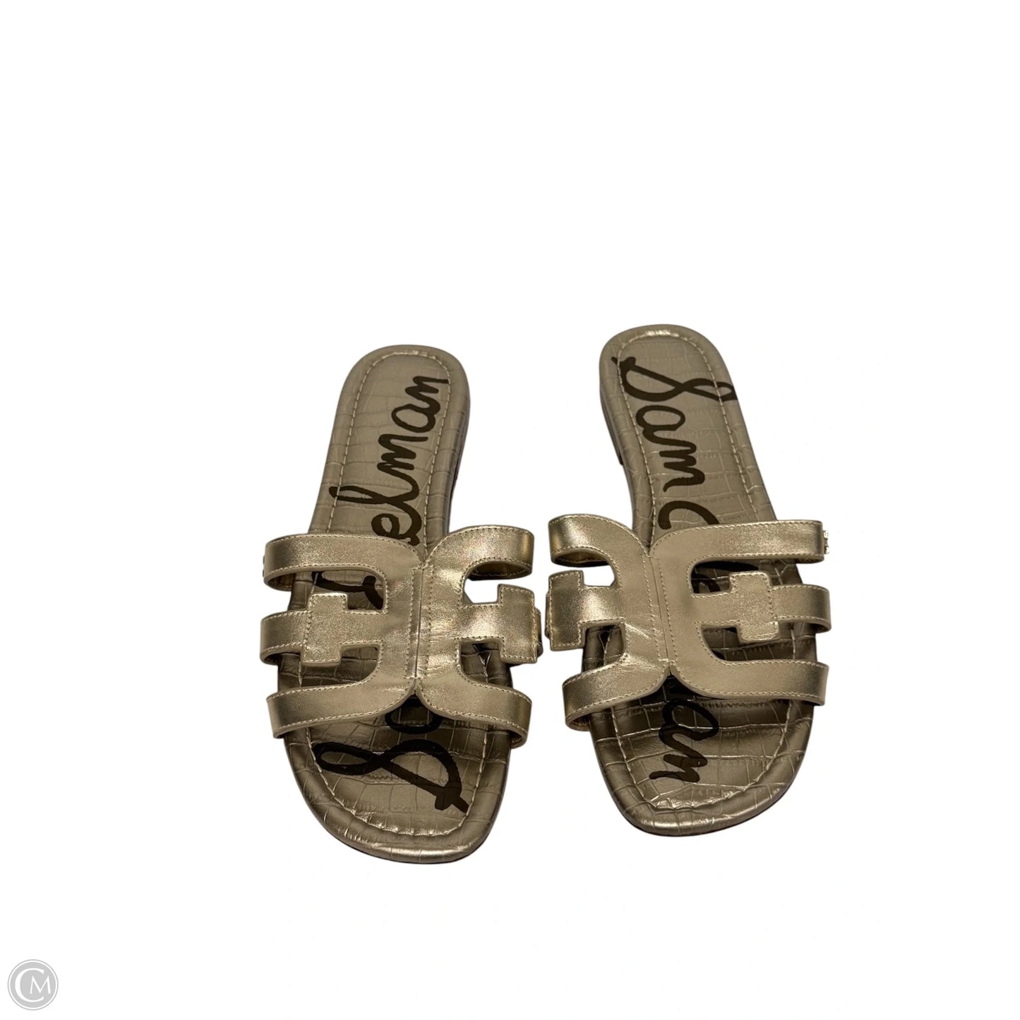 Sandals Flats By Sam Edelman In Gold, Size: 9