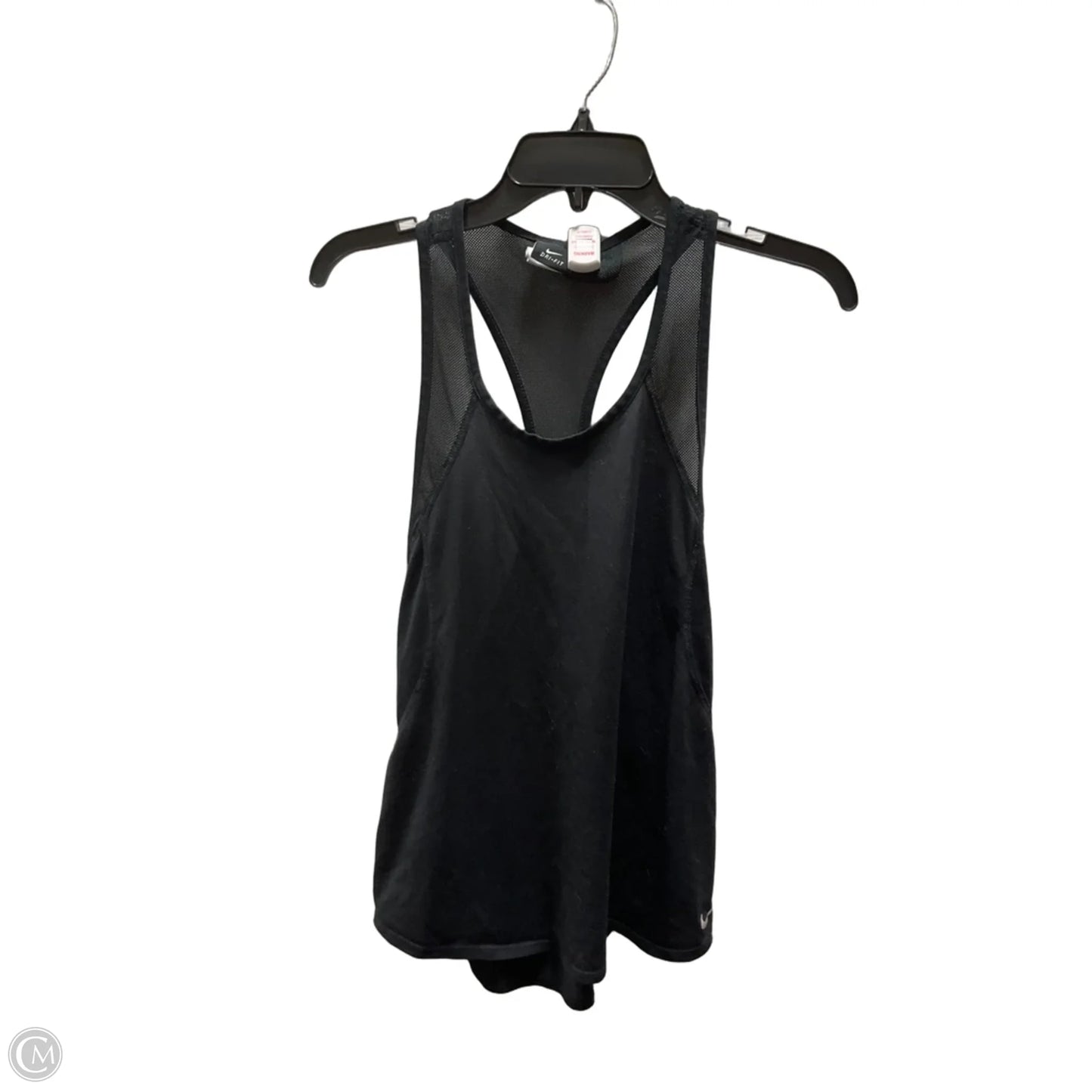 Athletic Tank Top By Nike In Black, Size: M