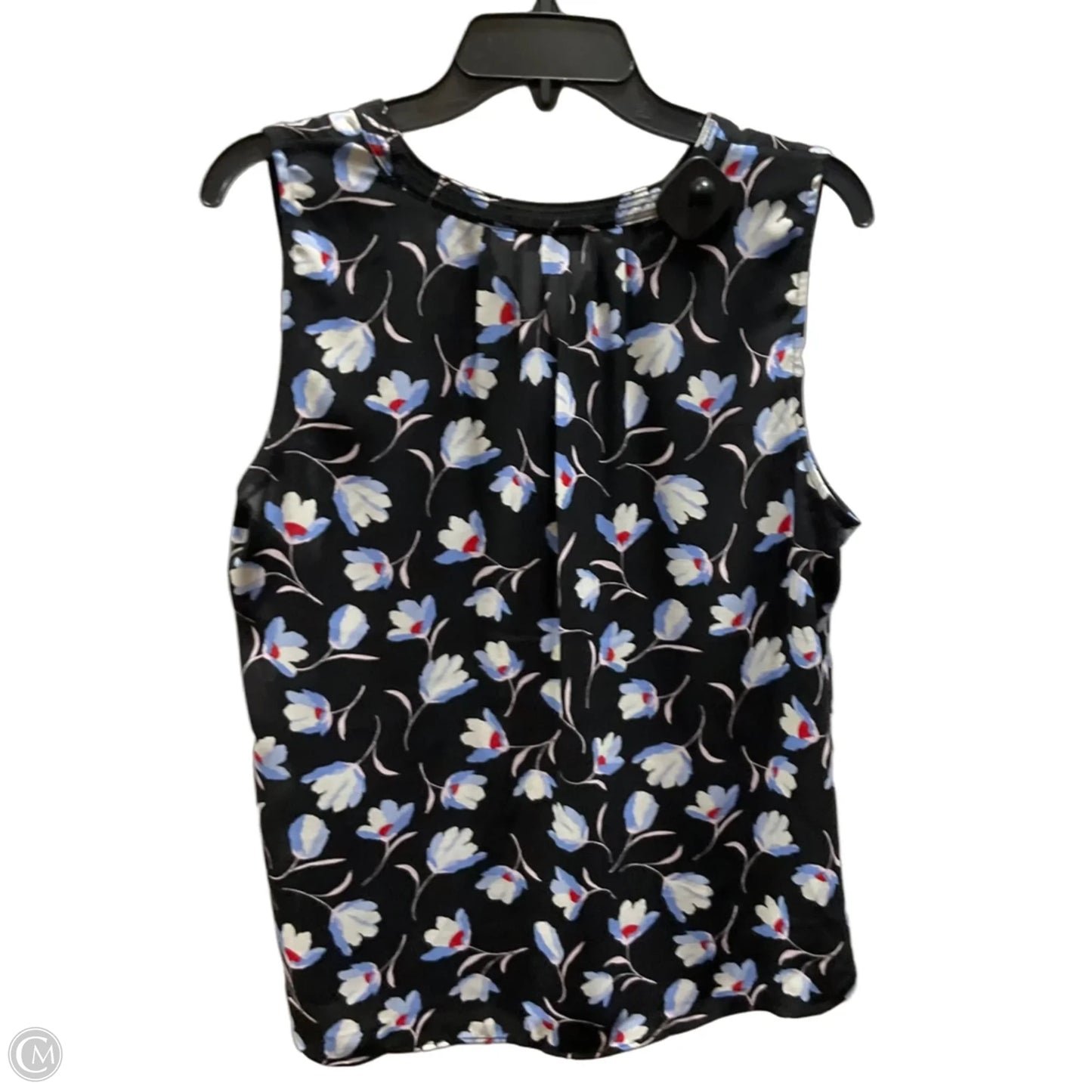 Top Sleeveless By Talbots In Floral Print, Size: Lp
