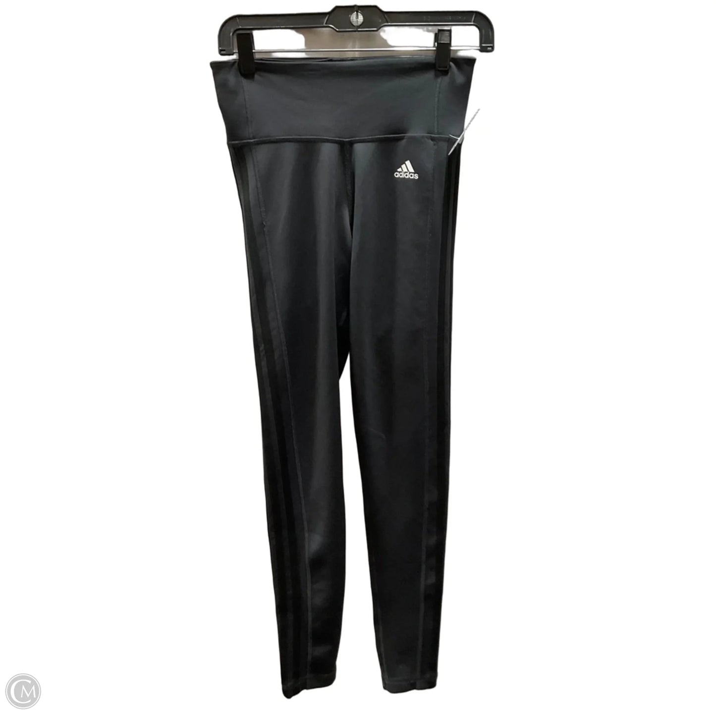 Athletic Leggings By Adidas In Black, Size: S