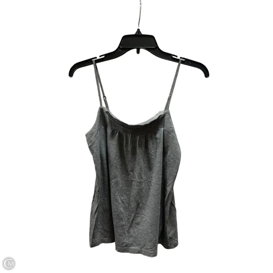 Top Sleeveless By Loft In Grey, Size: S