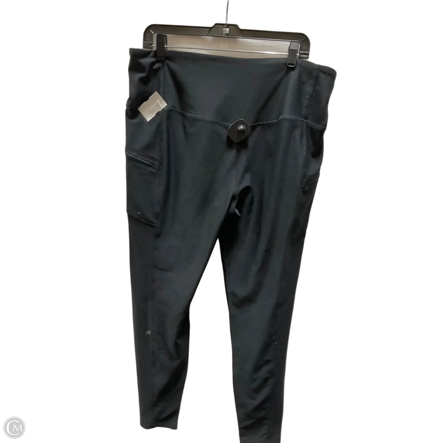 Athletic Leggings By Eddie Bauer In Black, Size: Xl