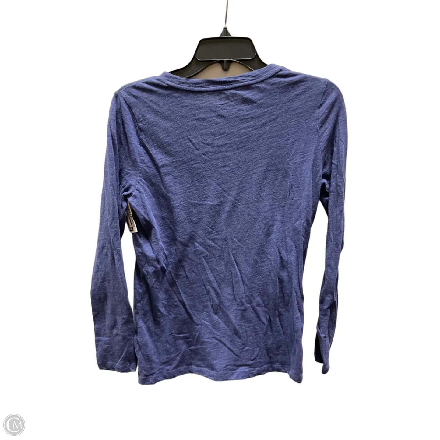 Top Long Sleeve Basic By Vineyard Vines In Blue, Size: Xxs