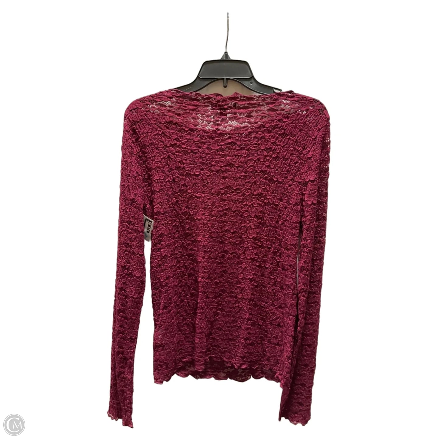 Top Long Sleeve By J. Crew In Red, Size: L