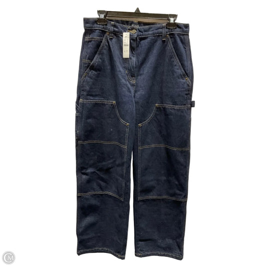 Jeans Wide Leg By J. Crew In Blue Denim, Size: 6