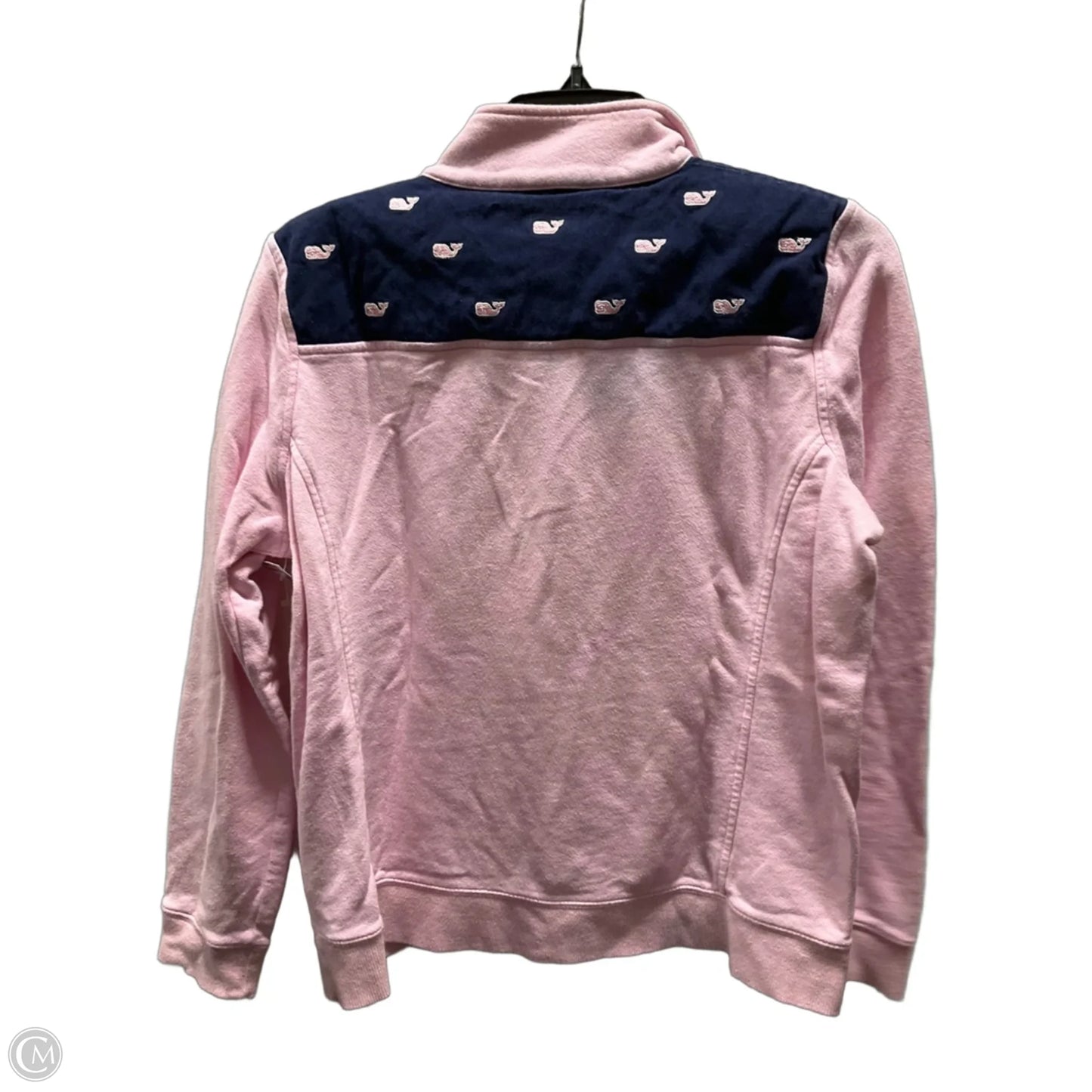 Top Long Sleeve By Vineyard Vines In Pink, Size: M