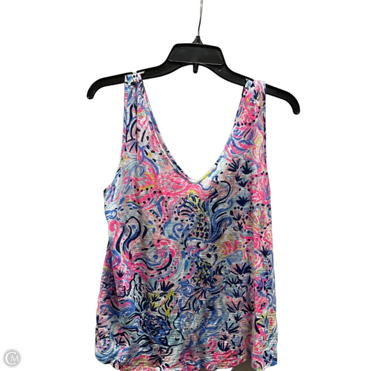 Top Sleeveless By Lilly Pulitzer In Multi-colored, Size: M