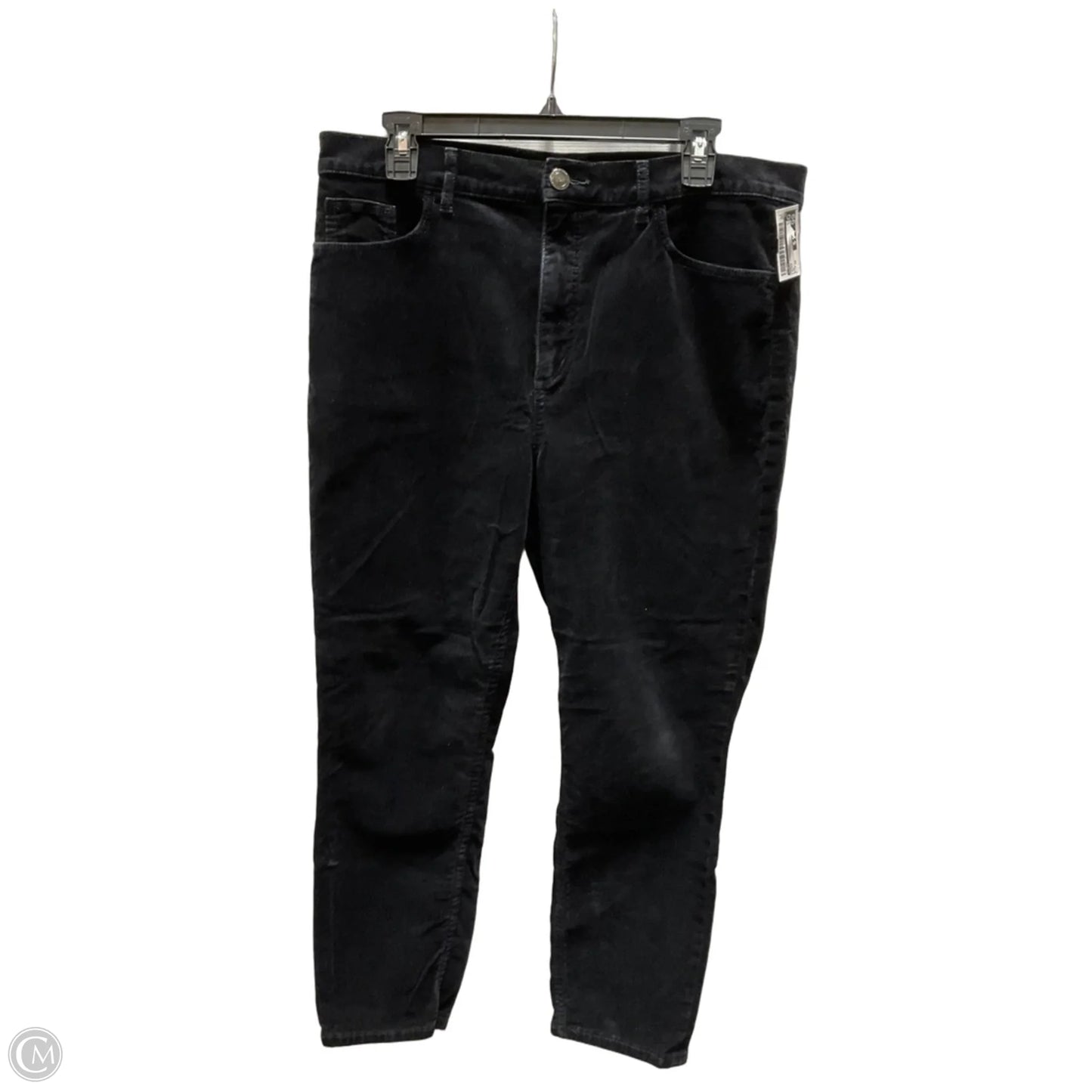 Pants Corduroy By Loft In Black, Size: 16