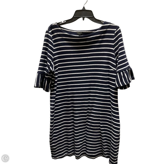 Dress Casual Midi By Talbots In Striped Pattern, Size: Xl