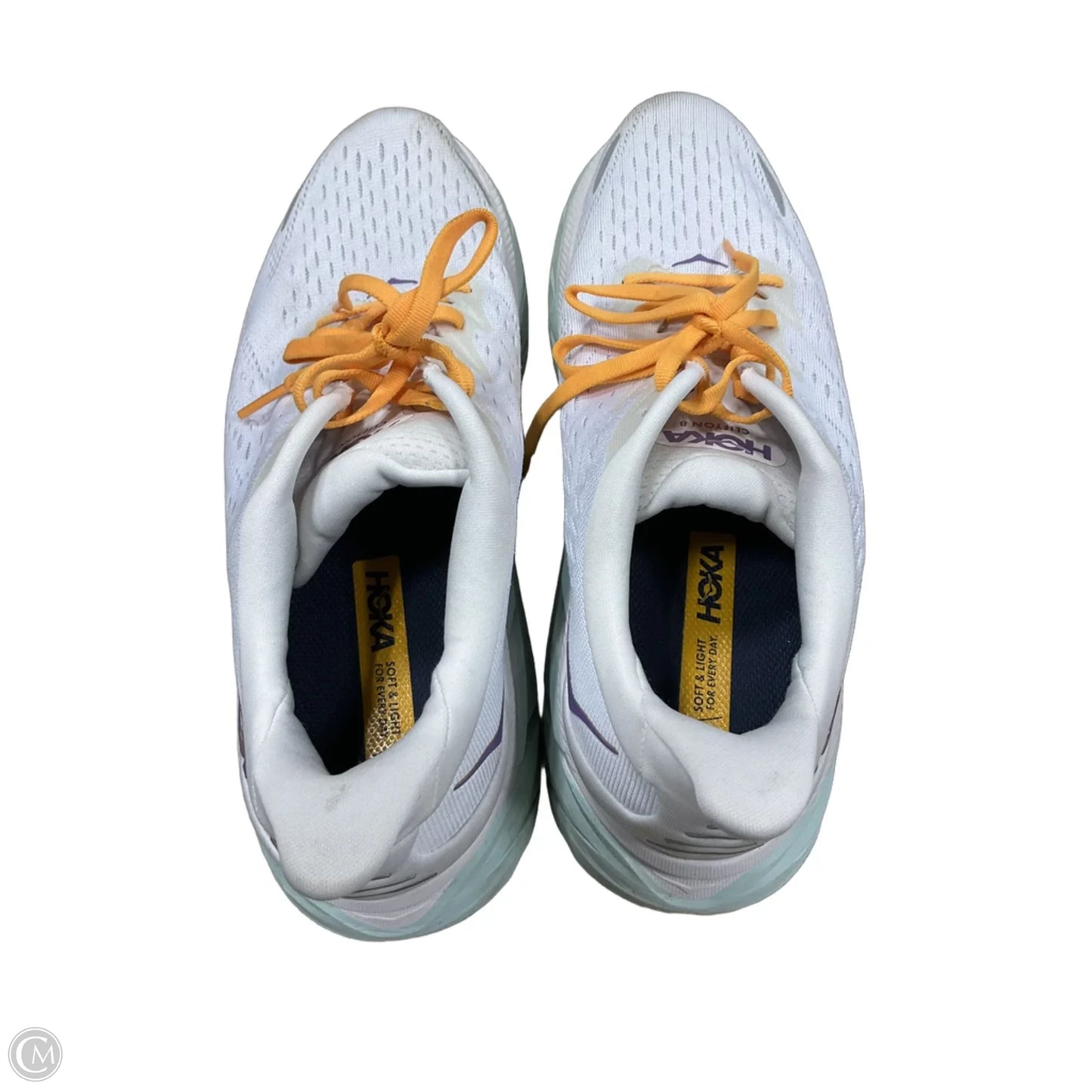 Shoes Athletic By Hoka In White, Size: 10.5