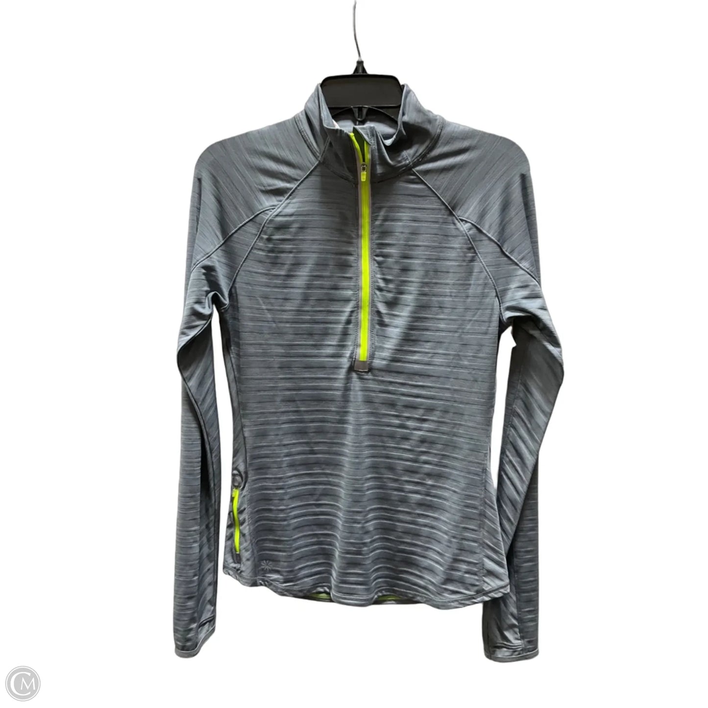 Athletic Jacket By Athleta In Grey, Size: S