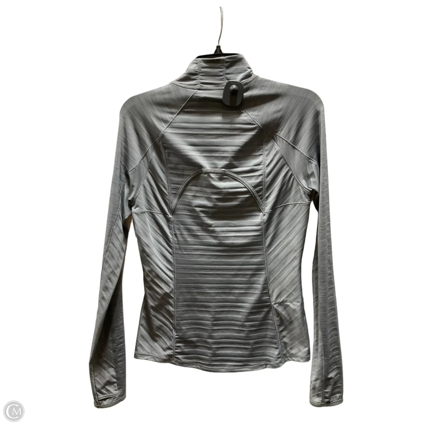Athletic Jacket By Athleta In Grey, Size: S