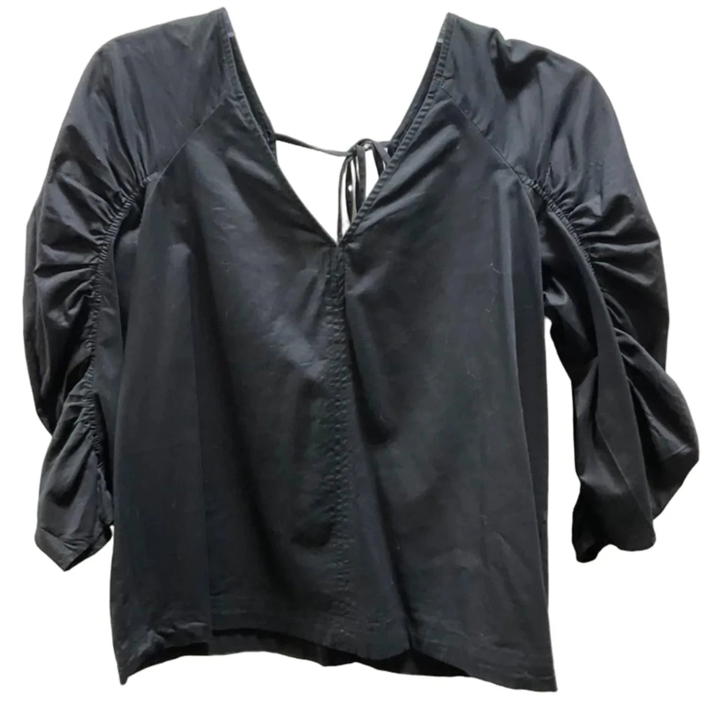 Top 3/4 Sleeve By Loft In Black, Size: S